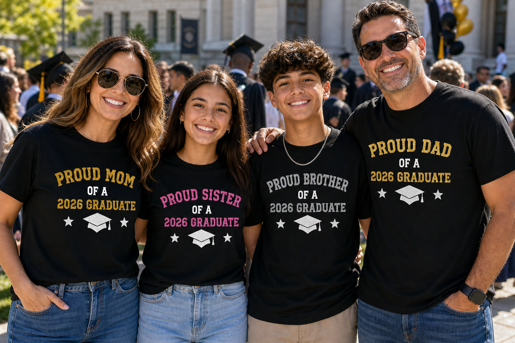 Proud Parent of a Graduate Graphic Tee