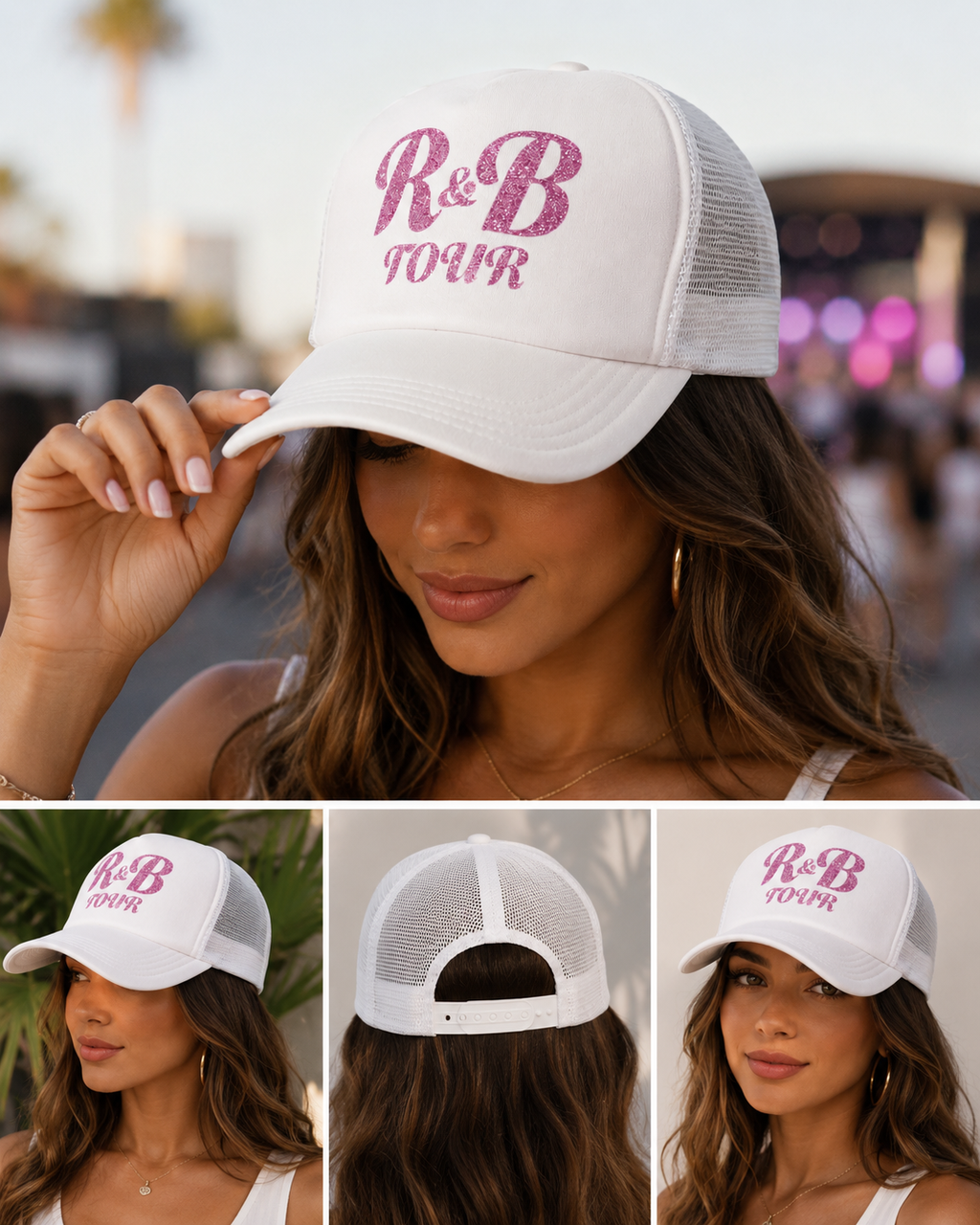 R&B TOUR Trucker Hat