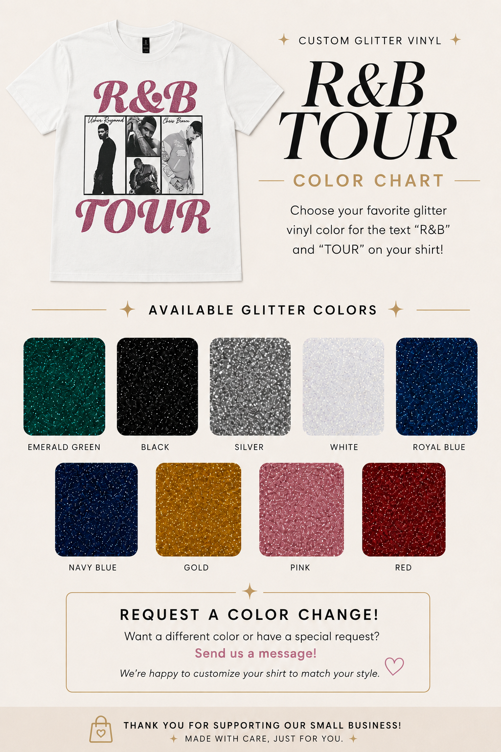 R&B TOUR Graphic Tee 1