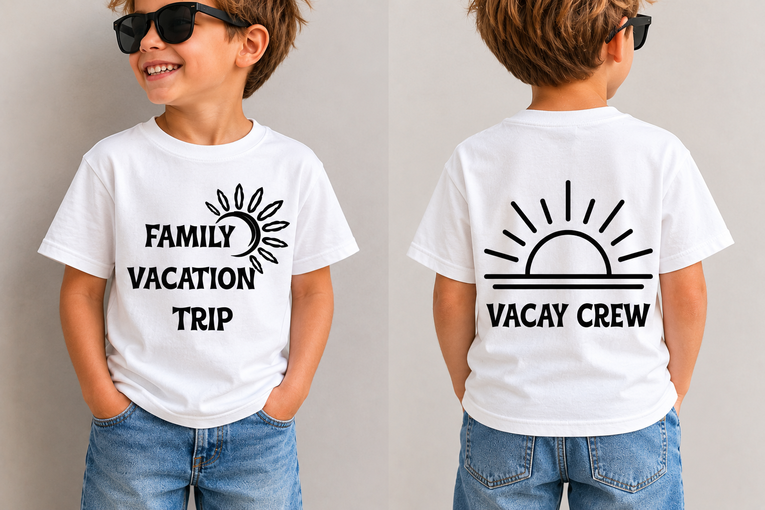 Family Vacation Trip Graphic Tee