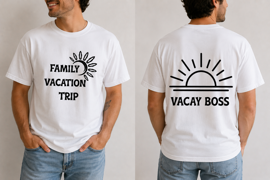 Family Vacation Trip Graphic Tee
