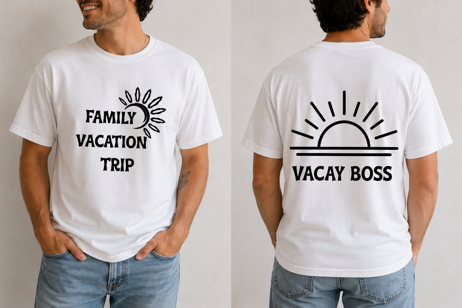 Family Vacation Trip Graphic Tee