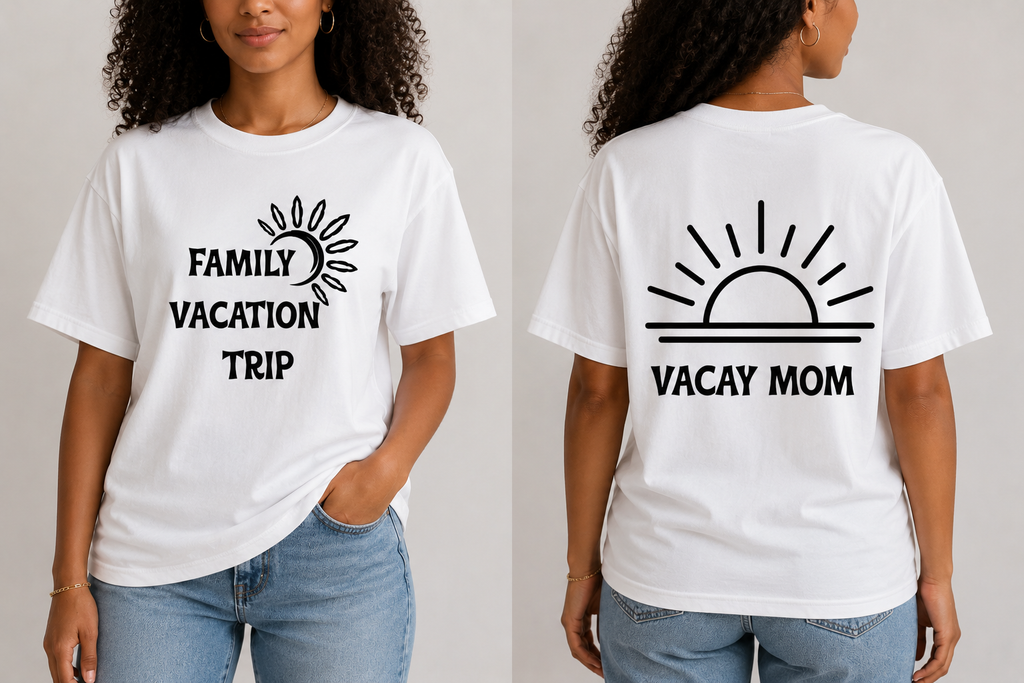 Family Vacation Trip Graphic Tee