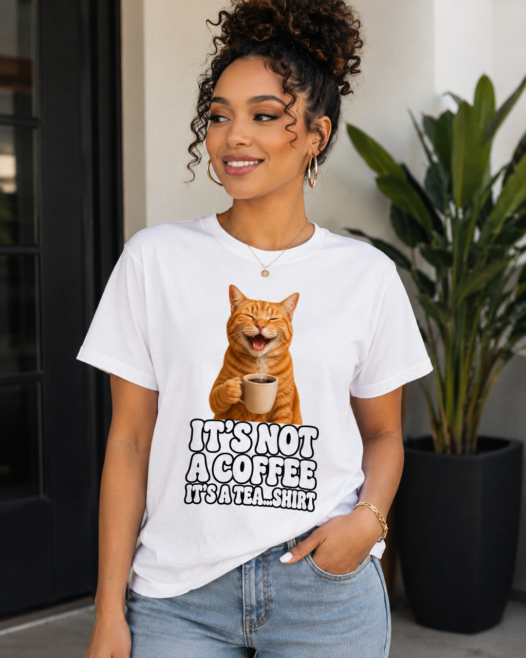 It's not a coffee graphic tee
