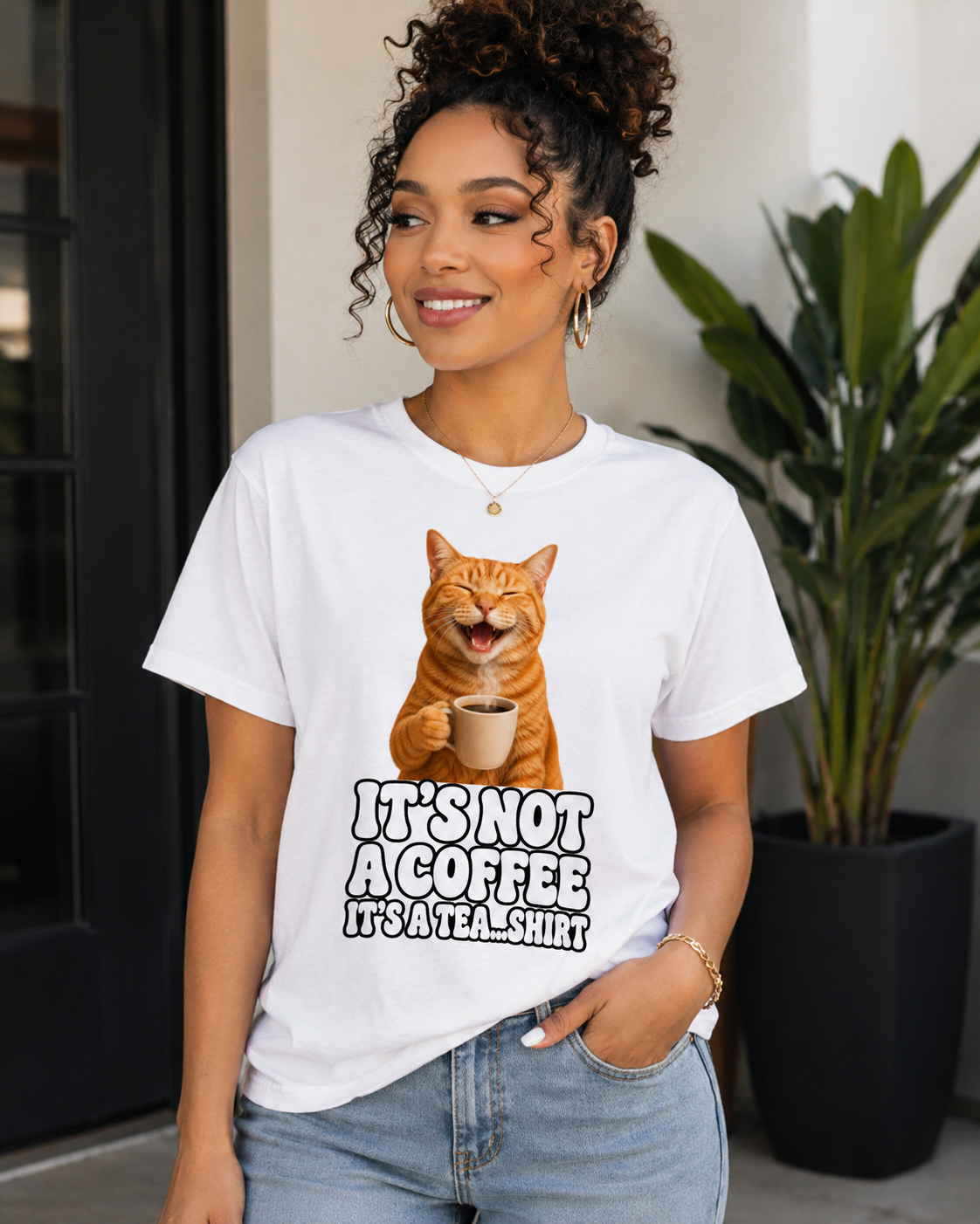 It's not a coffee graphic tee