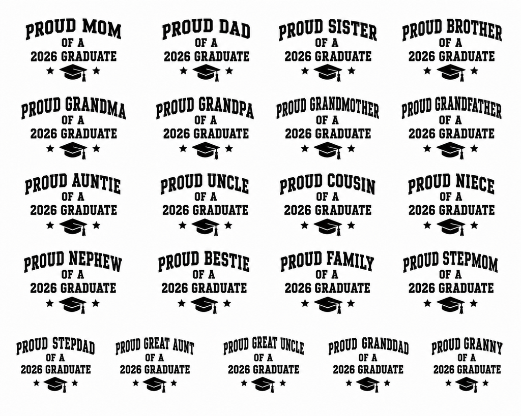 Proud Parent of a Graduate Graphic Tee