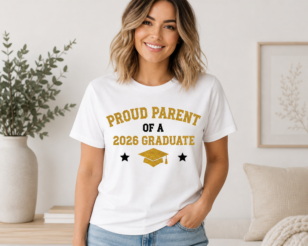 Proud Parent of a Graduate Graphic Tee