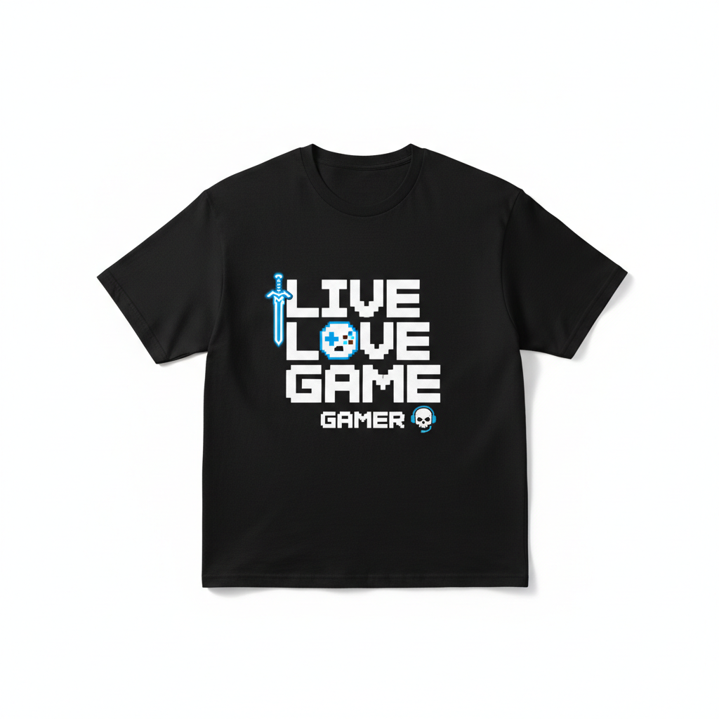 Live Love Game Gamer Shirt